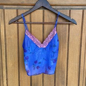 Motel Rocks Yenika crop top in lilac rose